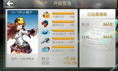 天天飞车小橘子多少钱