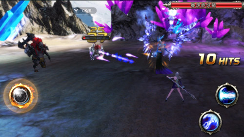 神之刃手游评测 IMAX级精致画面搭配绚丽特效