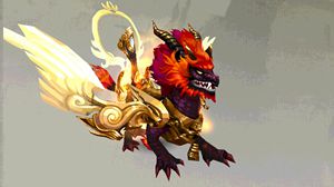 天龙八部3d赤炎麒麟坐骑图鉴