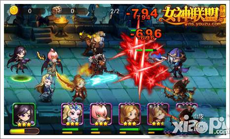 女神联盟无脑输出流阵容