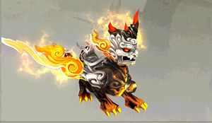 天龙八部3d古刹石狮坐骑图鉴