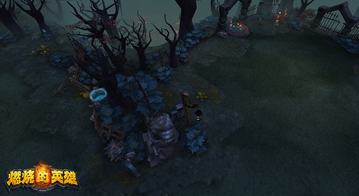 《燃烧的英雄》“ARPG+卡牌”进化手游首批场景曝光