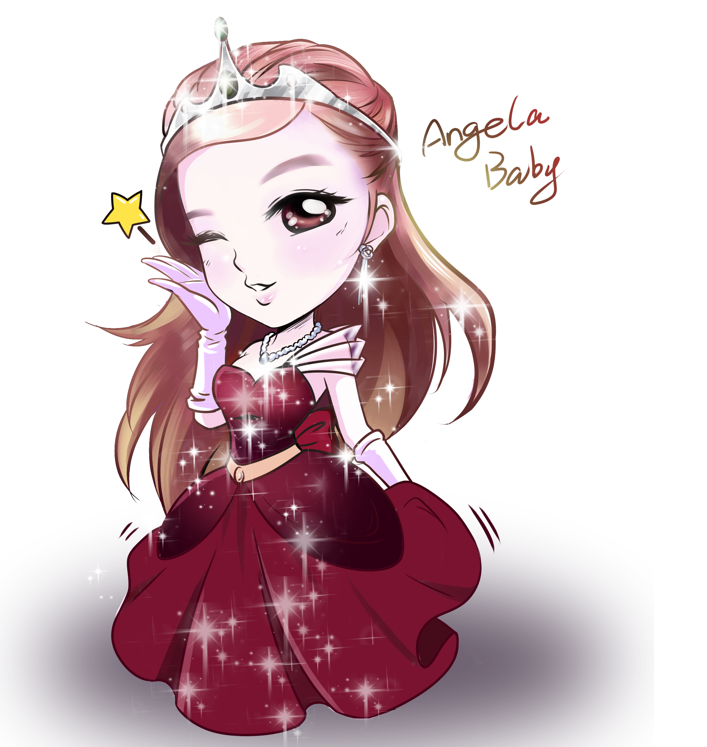 天使送祝福 Angelababy祝大家新年快乐
