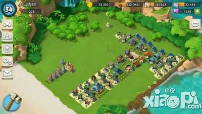 海岛奇兵个性防御阵型