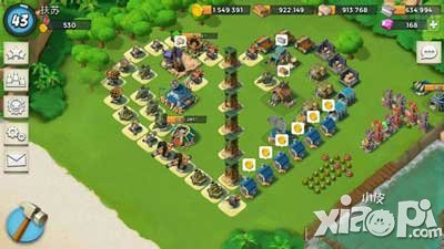 海岛奇兵个性防御阵型