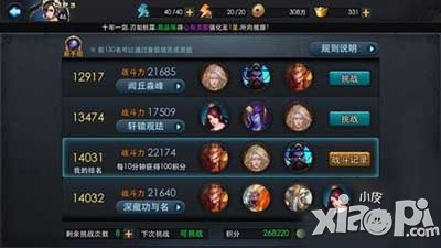 乱斗西游排行榜突袭