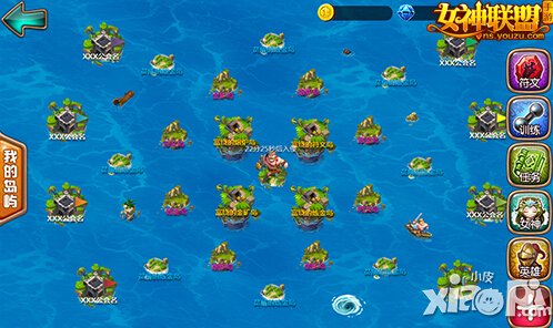 女神联盟手游跨服工会战闪亮登场 五大核心抢先曝光