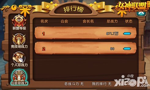女神联盟手游公会战排行榜系统大探秘 尽览天下事
